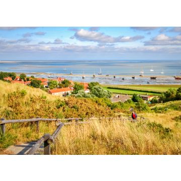 Lais Puzzle - Blick über das Wattenmeer von der friesischen Insel Vlieland bei Sonnenuntergang in einer Sommernacht. Die Friesischen Inseln sind auch als Watteninseln oder Wattenmeerinseln bekannt - 100, 200, 500 & 1.000 Teile