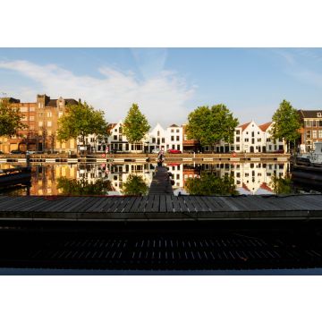 Lais Puzzle - Blick auf den Kanal mit Booten und schönen Gebäuden von Vlaardingen - 100, 200, 500 & 1.000 Teile