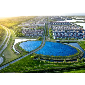 Lais Puzzle - Luftaufnahme eines modernen nachhaltigen Viertels in Almere, Niederlande - 100, 200, 500 & 1.000 Teile