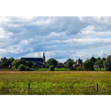 Lais Puzzle - Szenerie mit Kirche und Schloss in Hattem, Niederlande - 100, 200, 500 & 1.000 Teile