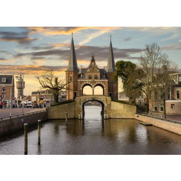 Lais Puzzle - Der Waterpoort in Sneek (Friesland, Niederlande) während eines schönen Sonnenuntergangs/Sonnenaufgangs - 100, 200, 500 & 1.000 Teile