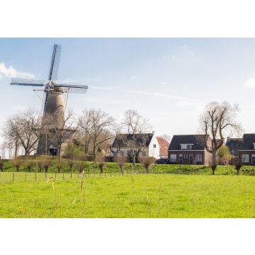 Lais Puzzle - Blick auf die Windmühle 'Prins van Oranje' des malerischen alten Dorfes Buren in Neder-Betuwe, Gelderland, Niederlande. - 100, 200, 500 & 1.000 Teile