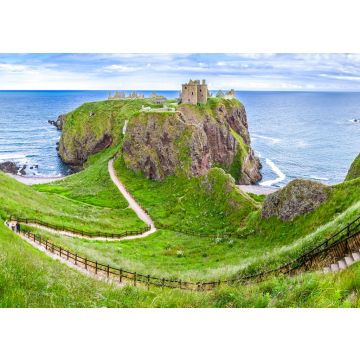 Lais Puzzle - Panorama von Dunnottar Castle, Aberdeenshire, Schottland - 100, 200, 500 & 1.000 Teile