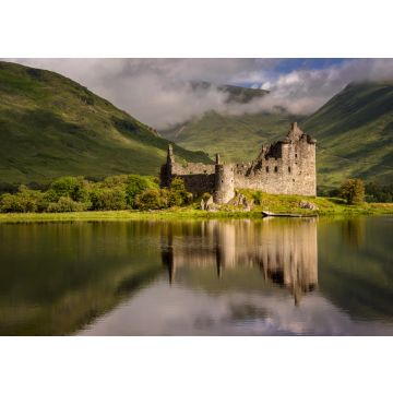 Lais Puzzle - Spiegelung von Kilchurn Castle in Loch Awe, Highlands, Schottland - 100, 200, 500 & 1.000 Teile