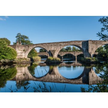 Lais Puzzle - Brückenreflexion in Stirling, Schottland Hochland - 100, 200, 500 & 1.000 Teile