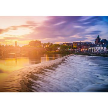 Lais Puzzle - Der Fluss Nith und die alte Brücke bei Sonnenuntergang in Dumfries, Schottland, UK - 100, 200, 500 & 1.000 Teile