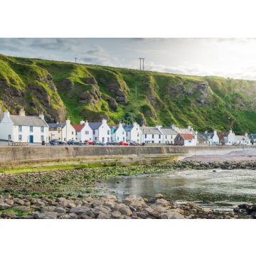 Lais Puzzle - Sonniger Nachmittag in Pennan, kleines Dorf in Aberdeenshire, Schottland - 100, 200, 500 & 1.000 Teile