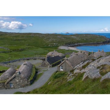 Lais Puzzle - Gearrannen Blackhouses auf der Insel Lewis, Äußere Hebriden - 100, 200, 500 & 1.000 Teile