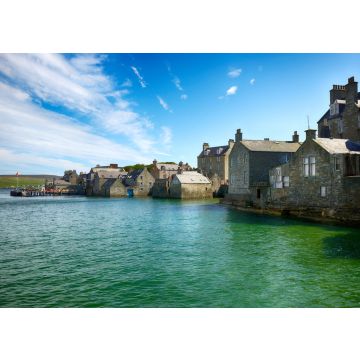 Lais Puzzle - Die Küste von Lerwick an einem schönen sonnigen Tag - 100, 200, 500 & 1.000 Teile