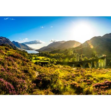 Lais Puzzle - Glenfinnan Viadukt Panoramablick - 100, 200, 500 & 1.000 Teile
