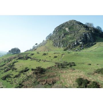 Lais Puzzle - Luftbild über Loudoun Hill in East Ayrshire, Schottland. Hier fand die Schlacht von Loudoun Hill zwischen einer schottischen Streitmacht unter Führung von Robert the Bruce und den Engländern statt - 100, 200, 500 & 1.000 Teile