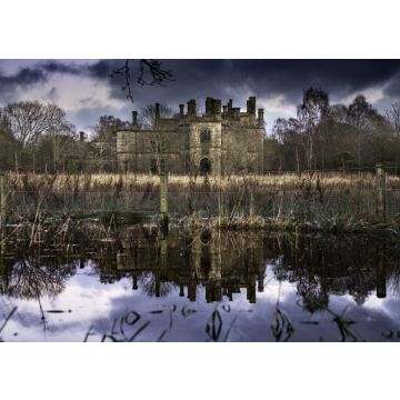 Lais Puzzle - Dunmore Park Haus, Airth, Falkirk, Schottland, Großbritannien. verlassene Burgruine - 100, 200, 500 & 1.000 Teile