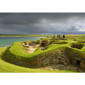 Lais Puzzle - Skara Brae war mehrere Jahrhunderte lang bewohnt - Teil des Herzstücks der neolithischen Orkney - UNESCO-Weltkulturerbe, Schottland, UK - 100, 200, 500 & 1.000 Teile