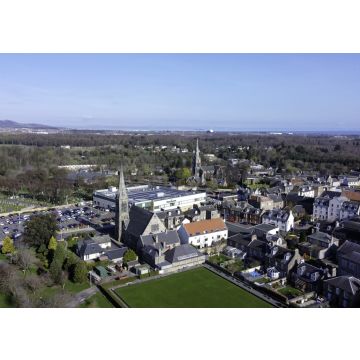 Lais Puzzle - Stadt Dalkeith, Schottland, Luftaufnahme von King's Park - 100, 200, 500 & 1.000 Teile