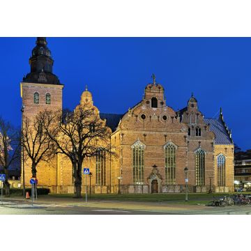 Lais Puzzle - Kirche der Heiligen Dreifaltigkeit (Heliga Trefaldighetskyrkan) in Kristianstad in der Abenddämmerung, Schweden - 100, 200, 500 & 1.000 Teile