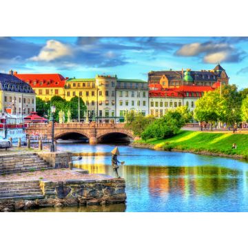 Lais Puzzle - Kanal im historischen Zentrum von Göteborg - Schweden - 100, 200, 500 & 1.000 Teile