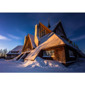 Lais Puzzle - Lappland, Schweden: Die Kirche von Kiruna, Schweden - 100, 200, 500 & 1.000 Teile