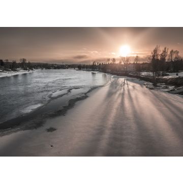 Lais Puzzle - Sonnenuntergang in Skellefteå, Schweden - 100, 200, 500 & 1.000 Teile