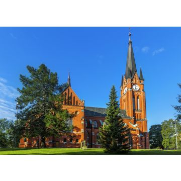 Lais Puzzle - Die Gustav-Adolf-Kirche ist eine Gemeindekirche in Sundsvall. Schweden - 100, 200, 500 & 1.000 Teile
