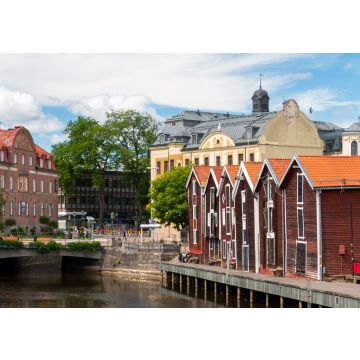 Lais Puzzle - Hudiksvall eine Stadt in der Provinz Gävleborgs län, Ostschweden mit schönen Holzhäusern - 100, 200, 500 & 1.000 Teile