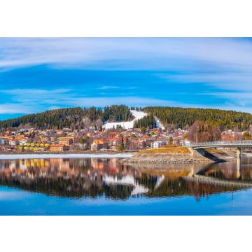 Lais Puzzle - Blick auf die Insel Froso und die Skyline von Östersund in Schweden - 100, 200, 500 & 1.000 Teile