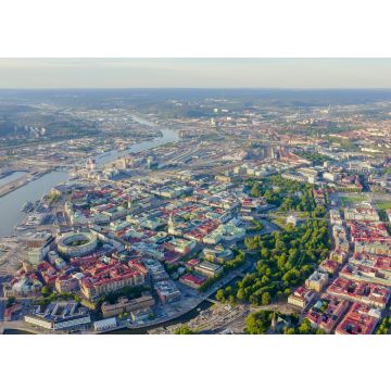Lais Puzzle - Göteborg, Schweden. Panorama der Stadt zentralen Teil der Stadt. Sonnenuntergang - 100, 200, 500 & 1.000 Teile