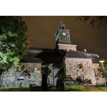 Lais Puzzle - Enkoping, Schweden Die Frauenkirche, Varfrukyrkan, am Abend - 100, 200, 500 & 1.000 Teile