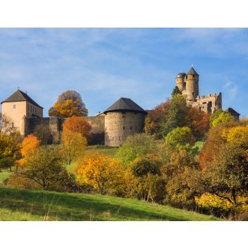 Lais Puzzle - Burg Greifenstein an einem sonnigen Tag im Herbst - 40, 100, 200, 500 & 1.000 Teile