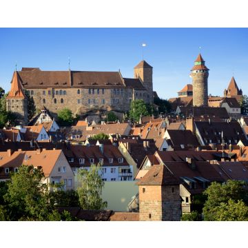Lais Puzzle - Burg Kaiserburg in Nürnberg mit Altstadt im Sommer - 40, 100, 200, 500 & 1.000 Teile