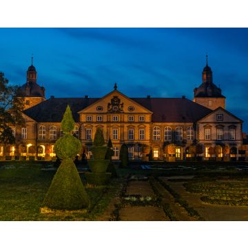 Lais Puzzle - Schloss Hundisburg zur Blauen Stunde - 40, 100, 200, 500 & 1.000 Teile