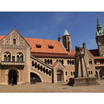 Lais Puzzle - Braunschweig; Burgplatz mit Löwen und Burg Dankwarderode - 40, 100, 200, 500 & 1.000 Teile