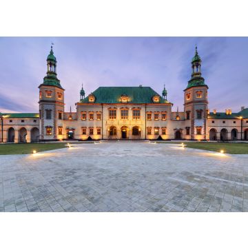 Lais Puzzle - Bischofspalast nach Sonnenuntergang in Kielce, Polen - 100, 200, 500 & 1.000 Teile