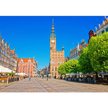 Lais Puzzle - Hauptrathaus und Langer Markt Dlugi Targ in Danzig, Polen - 100, 200, 500 & 1.000 Teile