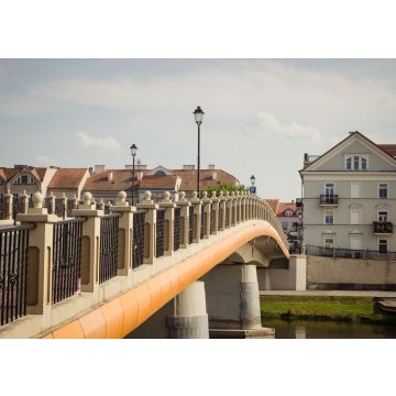 Lais Puzzle - Blick auf die Brücke und das Ufer des Flusses Warta in der polnischen Stadt Konin - 100, 200, 500 & 1.000 Teile