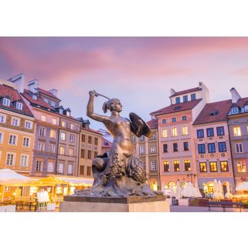 Lais Puzzle - Skulptur der Warschauer Meerjungfrau auf dem Altstädter Markt - 100, 200, 500 & 1.000 Teile