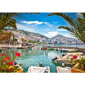 Lais Puzzle - Hafen der Stadt Saranda am Ionischen Meer, Albanien - 100, 200, 500 & 1.000 Teile