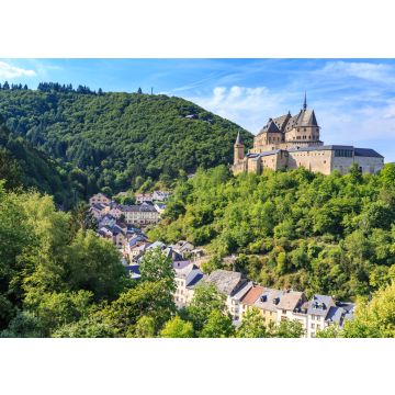 Lais Puzzle - Schloss Vianden und ein kleines Tal, Luxemburg - 100, 200, 500 & 1.000 Teile