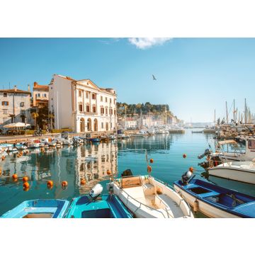 Lais Puzzle - Blick auf einen Jachthafen mit Booten und Bojen in der Stadt Piran im Südwesten Sloweniens - 100, 200, 500 & 1.000 Teile