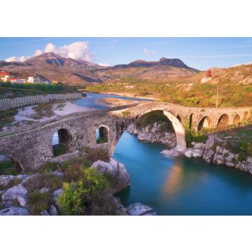 Lais Puzzle - Die alte Mes-Brücke in Shkoder, Albanien - 100, 200, 500 & 1.000 Teile