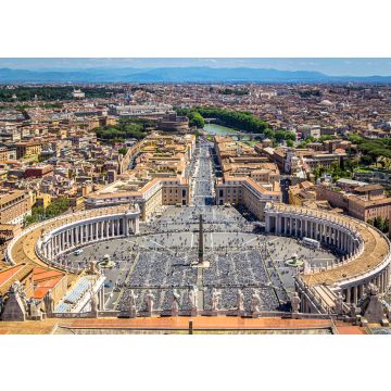 Lais Puzzle - Blick auf den Petersplatz vom Petersdom aus, Vatikan, Rom, Italien - 100, 200, 500 & 1.000 Teile