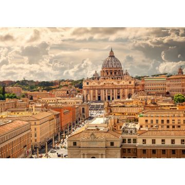 Lais Puzzle - Panoramablick auf Rom mit dem Petersdom in der Vatikanstadt, Italien. Skyline von Rom. Rom Architektur und Wahrzeichen, Stadtbild - 100, 200, 500 & 1.000 Teile