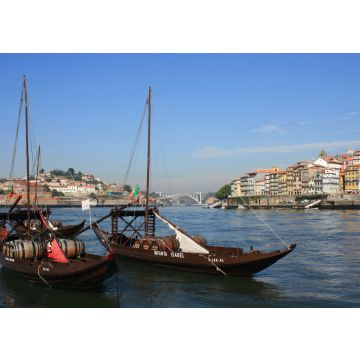 Lais Puzzle - Rabelo-Boote in Vila Nova de Gaia Portugal - 100, 200, 500 & 1.000 Teile