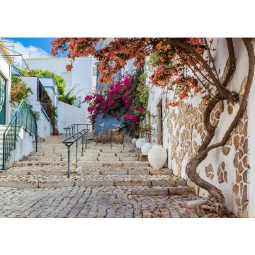 Lais Puzzle - Bunte Dorfstraße, Estoi, Portugal, Faro - 100, 200, 500 & 1.000 Teile