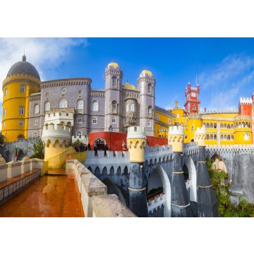 Lais Puzzle - Blick auf Palace da Pena - Sintra, Lisboa, Portugal - Europäisches Reisen - 100, 200, 500 & 1.000 Teile