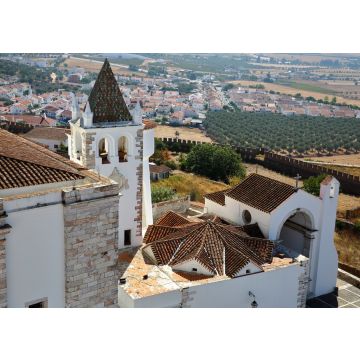 Lais Puzzle - Estremoz, Portugal: Blick vom Turm der drei Kronen (Torre das Tres Coroas) mit der Kirche Santa Maria im Vordergrund - 100, 200, 500 & 1.000 Teile