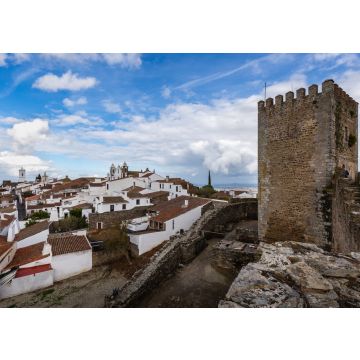 Lais Puzzle - Stadt Reguengos de Monsaraz, Portugal, vor blauem Himmel - 100, 200, 500 & 1.000 Teile