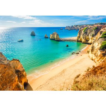 Lais Puzzle - Schöner Sandstrand in der Nähe von Lagos in Panta da Piedade, Algarve, Portugal - 100, 200, 500 & 1.000 Teile