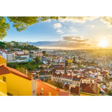 Lais Puzzle - Panoramablick auf Lissabon bei Sonnenuntergang, Portugal - 100, 200, 500 & 1.000 Teile