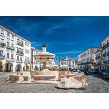 Lais Puzzle - Place de Praça do Giraldo à Evora Portugal - 100, 200, 500 & 1.000 Teile