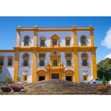 Lais Puzzle - Kirche Unserer Lieben Frau von Carmo, auch bekannt als St. Ignatius von Loyola, oder Kirche des Kollegiums oder Jesuitenkirche, erbaut im 16. Jahrhundert in der Stadt Angra do Heroismo auf der Insel Terceira der Azoren, Portugal - 100...